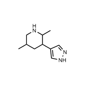 2,5-Dimethyl-3-(1H-pyrazol-4-yl)piperidine|CS-0471801