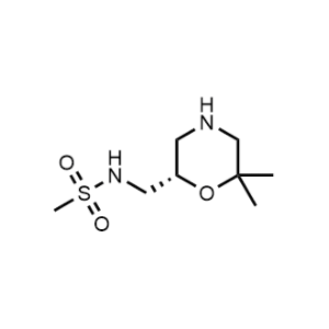(S)-N-((6,6-dimethylmorpholin-2-yl)methyl)methanesulfonamide|CS-0471808