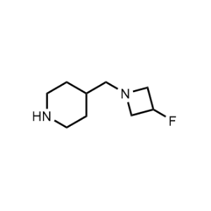 4-((3-Fluoroazetidin-1-yl)methyl)piperidine|CS-0471835