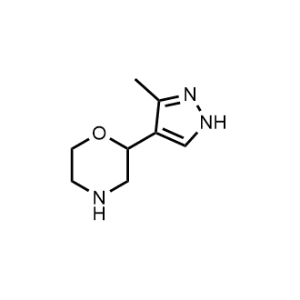 2-(3-Methyl-1H-pyrazol-4-yl)morpholine|CS-0471848