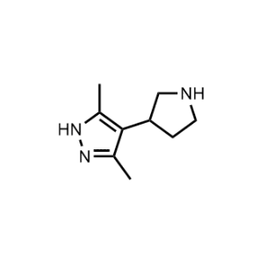 3,5-Dimethyl-4-(pyrrolidin-3-yl)-1H-pyrazole|CS-0471865