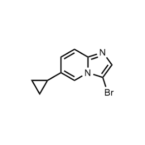 3-Bromo-6-cyclopropylimidazo[1,2-a]pyridine|CS-0471870