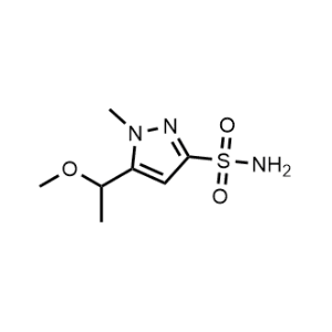 5-(1-Methoxyethyl)-1-methyl-1H-pyrazole-3-sulfonamide|CS-0471926