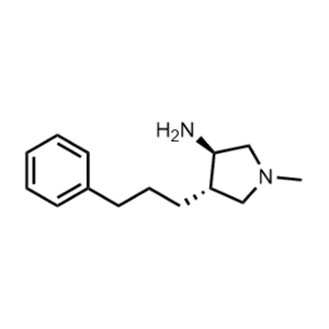 (3R,4S)-1-methyl-4-(3-phenylpropyl)pyrrolidin-3-amine|CS-0471953