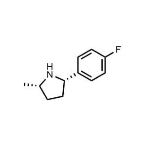 (2S,5S)-2-(4-fluorophenyl)-5-methylpyrrolidine|CS-0471985
