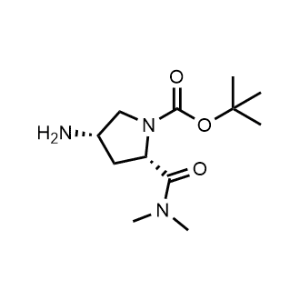 Tert-butyl (2S,4S)-4-amino-2-(dimethylcarbamoyl)pyrrolidine-1-carboxylate|CS-0472000