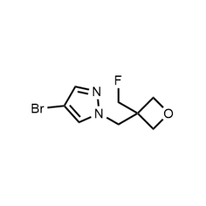 4-Bromo-1-((3-(fluoromethyl)oxetan-3-yl)methyl)-1H-pyrazole|CS-0472028