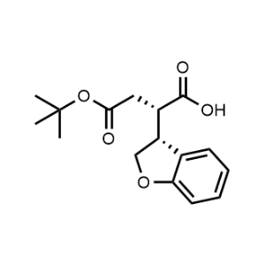 (S)-4-(tert-butoxy)-2-((R)-2,3-dihydrobenzofuran-3-yl)-4-oxobutanoic acid|CS-0472148