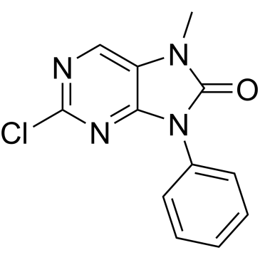 2-Chloro-7-methyl-9-phenyl-7,9-dihydro-8H-purin-8-one|CS-0472183