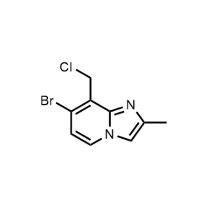 7-Bromo-8-(chloromethyl)-2-methylimidazo[1,2-a]pyridine|CS-0472192