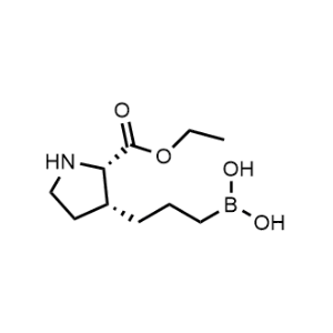 (3-((2S,3R)-2-(ethoxycarbonyl)pyrrolidin-3-yl)propyl)boronic acid|CS-0472247