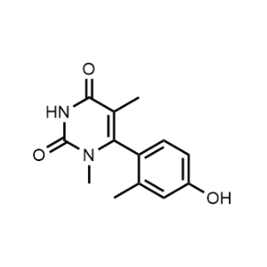 6-(4-Hydroxy-2-methylphenyl)-1,5-dimethylpyrimidine-2,4(1H,3H)-dione|CS-0472272