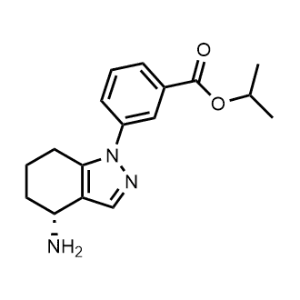 Isopropyl (R)-3-(4-amino-4,5,6,7-tetrahydro-1H-indazol-1-yl)benzoate|CS-0472308