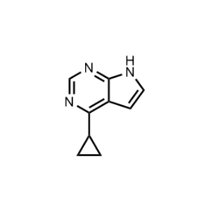 4-Cyclopropyl-7H-pyrrolo[2,3-d]pyrimidine|CS-0472318