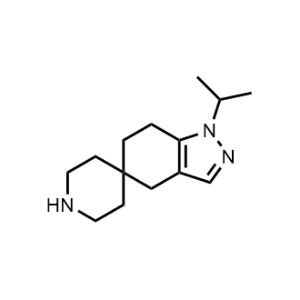 1-Isopropyl-1,4,6,7-tetrahydrospiro[indazole-5,4'-piperidine]|CS-0472360