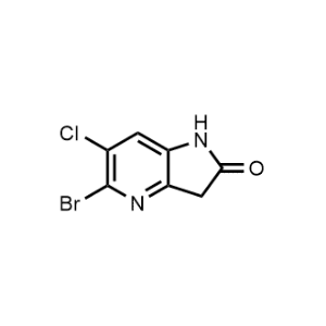 5-Bromo-6-chloro-1,3-dihydro-2H-pyrrolo[3,2-b]pyridin-2-one|CS-0472365