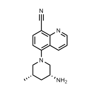 5-((3R,5S)-3-amino-5-methylpiperidin-1-yl)quinoline-8-carbonitrile|CS-0472477