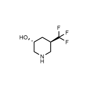 (3R,5R)-5-(trifluoromethyl)piperidin-3-ol|CS-0472497