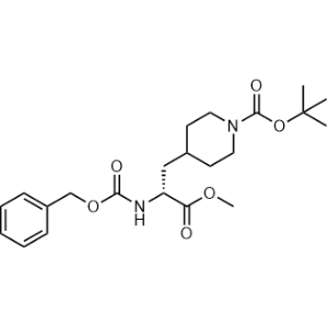 Tert-butyl (R)-4-(2-(((benzyloxy)carbonyl)amino)-3-methoxy-3-oxopropyl)piperidine-1-carboxylate|CS-0472542