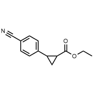 Ethyl 2-(4-cyanophenyl)cyclopropane-1-carboxylate|CS-0472622