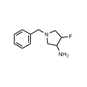 1-Benzyl-4-fluoropyrrolidin-3-amine|CS-0472671