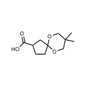 8,8-Dimethyl-6,10-dioxaspiro[4.5]Decane-2-carboxylic acid|CS-0472702