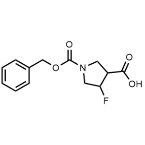 1-((Benzyloxy)carbonyl)-4-fluoropyrrolidine-3-carboxylic acid|CS-0472751