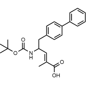 5-([1,1'-Biphenyl]-4-yl)-4-((tert-butoxycarbonyl)amino)-2-methylpent-2-enoic acid|CS-0472867