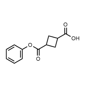 3-(Phenoxycarbonyl)cyclobutane-1-carboxylic acid|CS-0472869