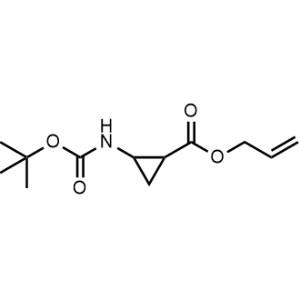 Allyl 2-((tert-butoxycarbonyl)amino)cyclopropane-1-carboxylate|CS-0472884