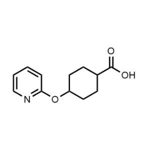 4-(Pyridin-2-yloxy)cyclohexane-1-carboxylic acid|CS-0472983