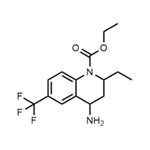 Ethyl 4-amino-2-ethyl-6-(trifluoromethyl)-3,4-dihydroquinoline-1(2H)-carboxylate|CS-0473032