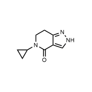 5-Cyclopropyl-2,5,6,7-tetrahydro-4H-pyrazolo[4,3-c]pyridin-4-one|CS-0473102