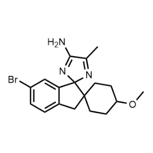 6'-Bromo-4-methoxy-5''-methyl-3'H-dispiro[cyclohexane-1,2'-indene-1',2''-imidazol]-4''-amine|CS-0473179