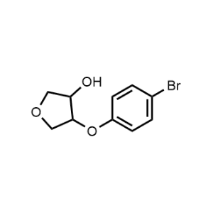 4-(4-Bromophenoxy)tetrahydrofuran-3-ol|CS-0473180