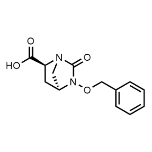 (4S,6S)-3-(benzyloxy)-2-oxo-1,3-diazabicyclo[2.2.1]Heptane-6-carboxylic acid|CS-0473281