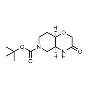 Tert-butyl (4aS,8aR)-3-oxohexahydro-2H-pyrido[4,3-b][1,4]oxazine-6(5H)-carboxylate|CS-0473290