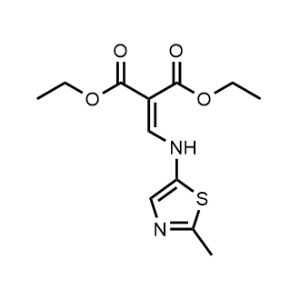 Diethyl 2-(((2-methylthiazol-5-yl)amino)methylene)malonate|CS-0473304