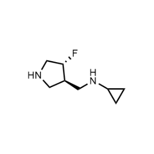 N-(((3R,4R)-4-fluoropyrrolidin-3-yl)methyl)cyclopropanamine|CS-0473320