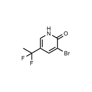 3-Bromo-5-(1,1-difluoroethyl)pyridin-2(1H)-one|CS-0473383