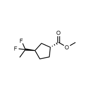 Methyl (1R,3R)-3-(1,1-difluoroethyl)cyclopentane-1-carboxylate|CS-0473402