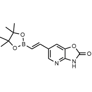 (E)-6-(2-(4,4,5,5-tetramethyl-1,3,2-dioxaborolan-2-yl)vinyl)oxazolo[4,5-b]pyridin-2(3H)-one|CS-0473596