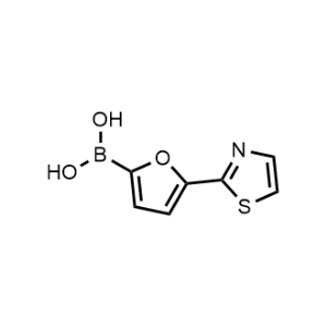 (5-(Thiazol-2-yl)furan-2-yl)boronic acid|CS-0473613