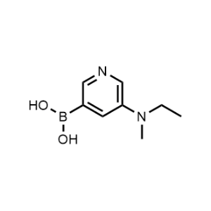 (5-(Ethyl(methyl)amino)pyridin-3-yl)boronic acid|CS-0473638