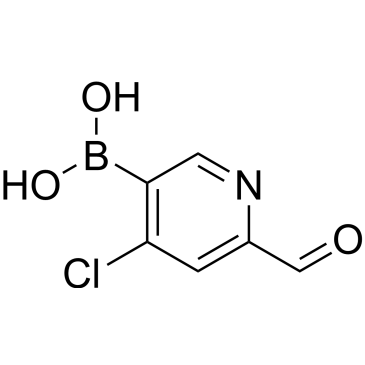 (4-Chloro-6-formylpyridin-3-yl)boronic acid|CS-0473648
