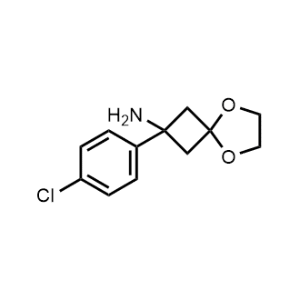 2-(4-Chlorophenyl)-5,8-dioxaspiro[3.4]Octan-2-amine|CS-0473803