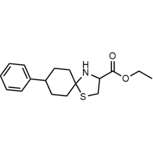 Ethyl 8-phenyl-1-thia-4-azaspiro[4.5]Decane-3-carboxylate|CS-0473820