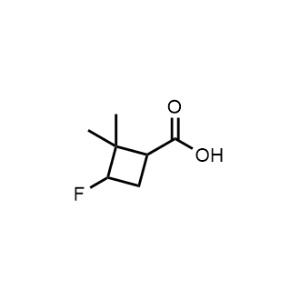 3-Fluoro-2,2-dimethylcyclobutane-1-carboxylic acid|CS-0474099