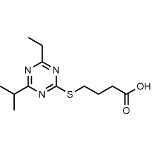 4-((4-Ethyl-6-isopropyl-1,3,5-triazin-2-yl)thio)butanoic acid|CS-0474182