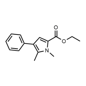 Ethyl 1,5-dimethyl-4-phenyl-1H-pyrrole-2-carboxylate|CS-0474269